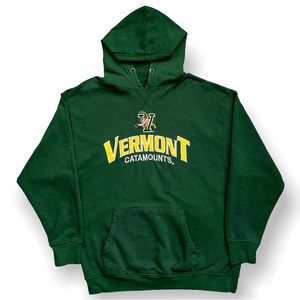 X-Large Forest Green Vermont College Catamounts Hoodie